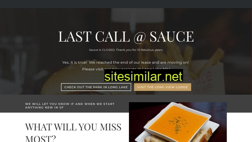 saucesf.com alternative sites