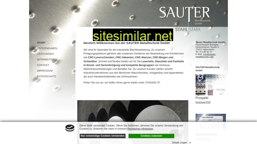sauter-metalltechnik.com alternative sites