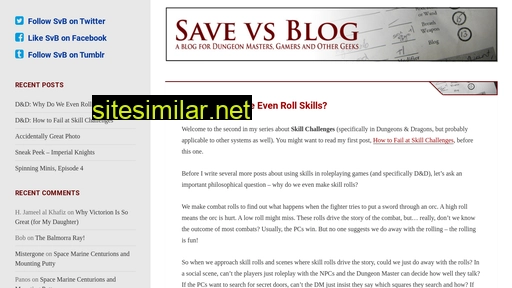 Savevsblog similar sites