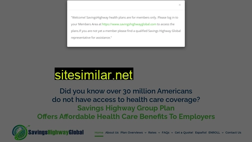 savingshighwaygroupplan.com alternative sites