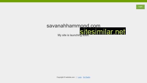 savanahhammond.com alternative sites