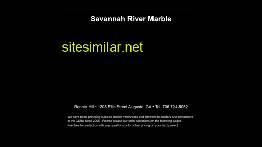 savannahrivermarble.com alternative sites