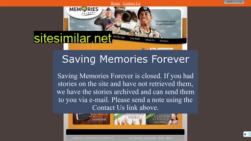 Savingmemoriesforever similar sites