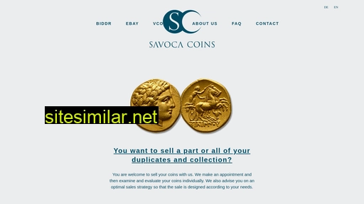 savoca-coins.com alternative sites