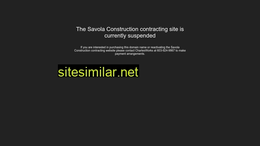 savolaconstruction.com alternative sites