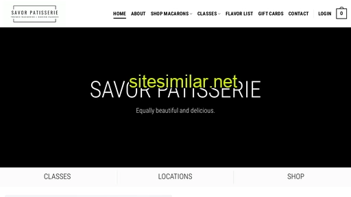 savorpatisserie.com alternative sites
