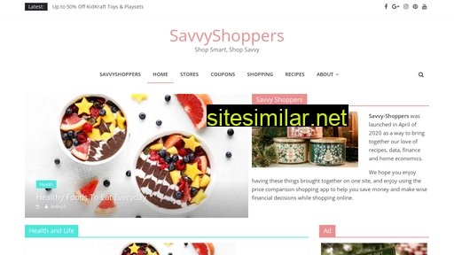 savvy-shoppers.com alternative sites