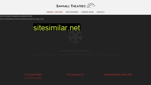 Sawmilltheaters similar sites
