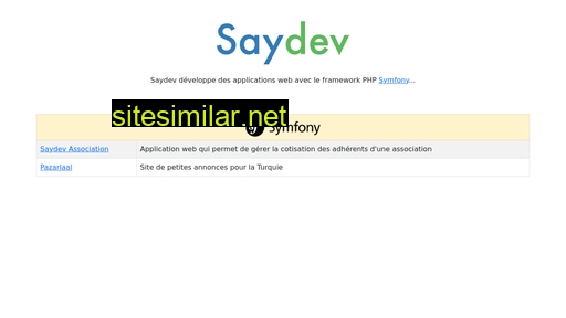 saydev.com alternative sites