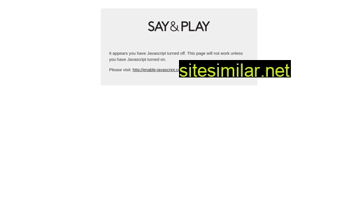 sayandplay.com alternative sites