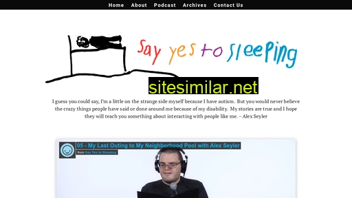 sayyestosleeping.com alternative sites