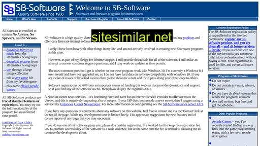 sb-software.com alternative sites