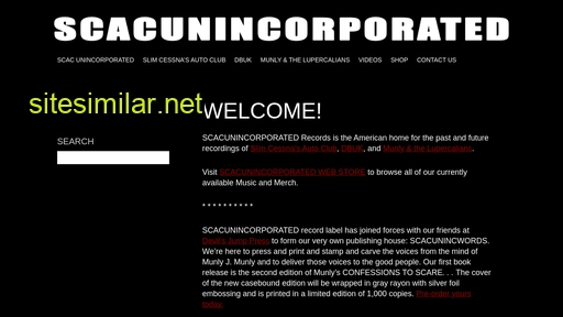 scacunincorporated.com alternative sites