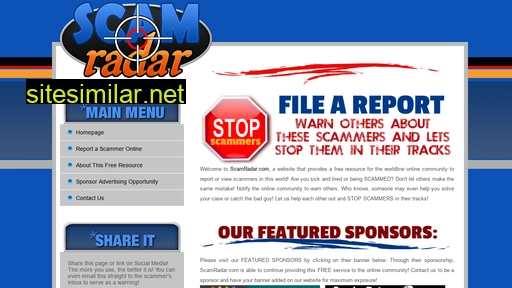 scamradar.com alternative sites