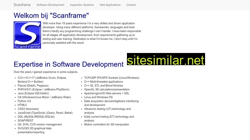 scanframe.com alternative sites