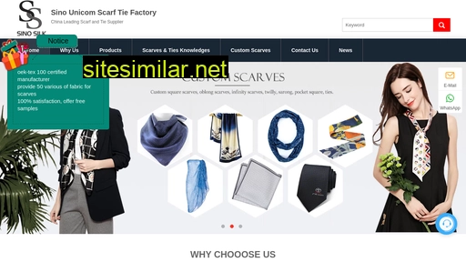 scarves-ties.com alternative sites