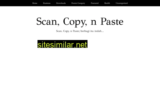 scancopypaste.blogspot.com alternative sites