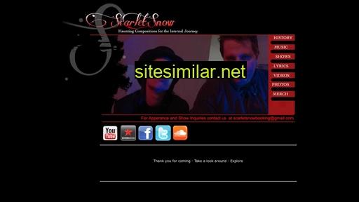 scarletsnowmusic.com alternative sites
