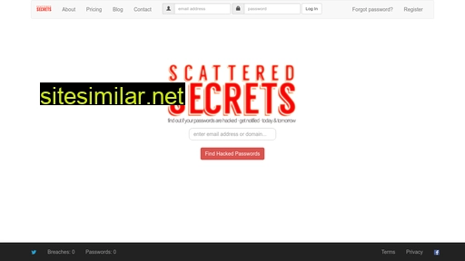 scatteredsecrets.com alternative sites