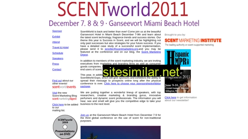 scentworldexpo.com alternative sites