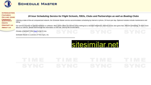 Schedulemaster similar sites