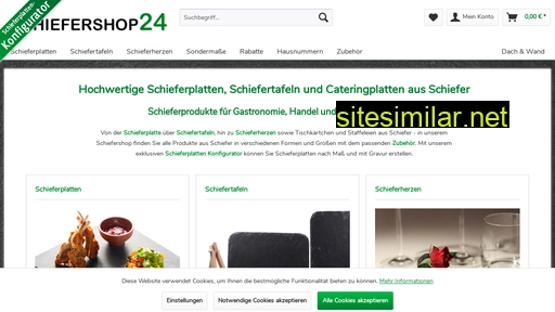 Schiefershop24 similar sites