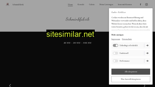 schminkfabrik-1.jimdosite.com alternative sites