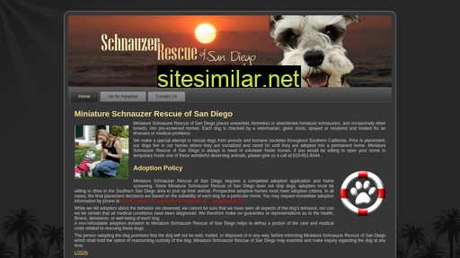 schnauzerrescueofsandiego.com alternative sites