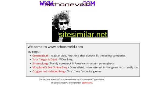 schoneveld.com alternative sites