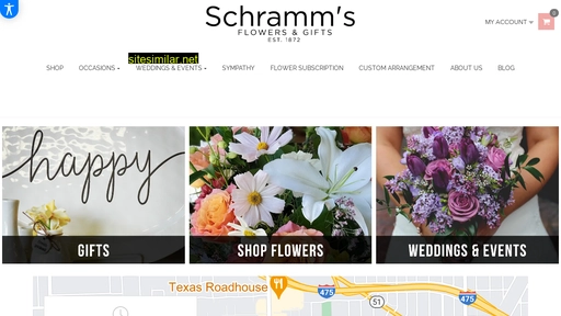 schrammsflowers.com alternative sites