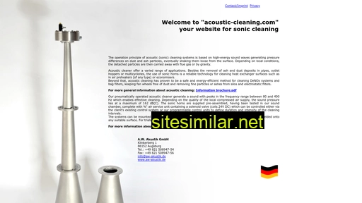 schallreinigung.com alternative sites