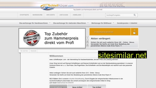 schleif-koerper.com alternative sites