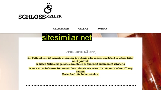 schlosskeller.com alternative sites