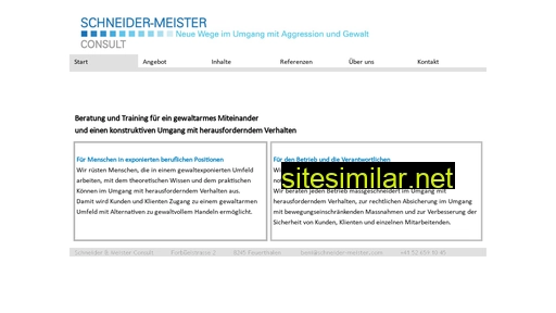schneider-meister.com alternative sites