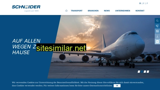 schneider-transport.com alternative sites