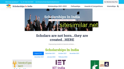 scholarshipsinindia.com alternative sites