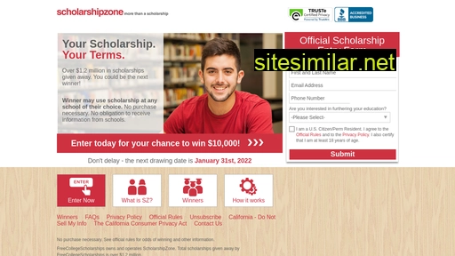 scholarshipzone.com alternative sites