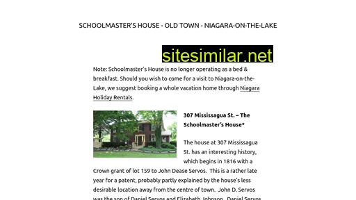 schoolmastershouse.com alternative sites