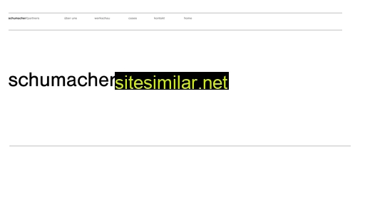 Schumacher-partners similar sites