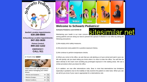 schwartzpediatrics.com alternative sites