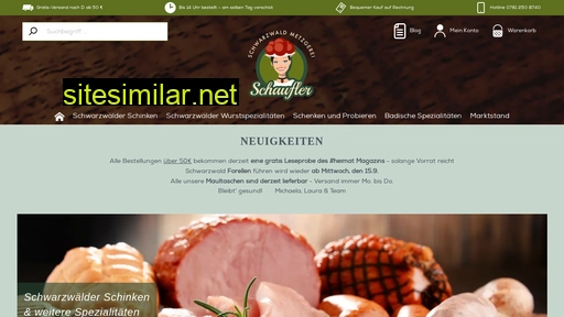 schwarzwaldmetzgerei.com alternative sites