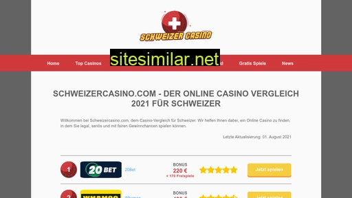 schweizercasino.com alternative sites