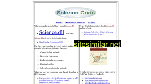 Sciencecode similar sites