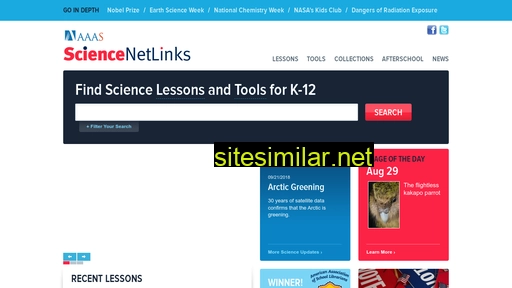 Sciencenetlinks similar sites