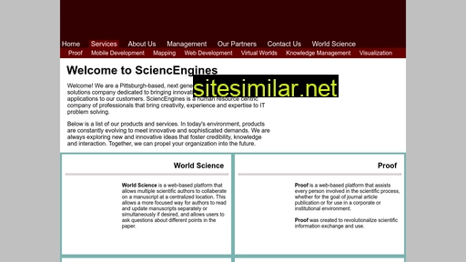 sciencengines.com alternative sites