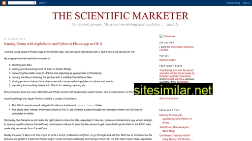 scientificmarketer.com alternative sites