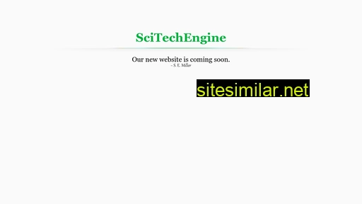 scitechengine.com alternative sites