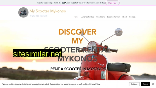 scooterrental-mykonos.com alternative sites