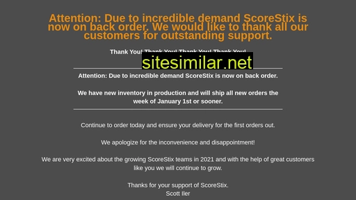 scorestix.com alternative sites