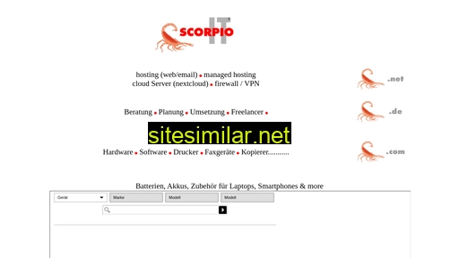 scorpio-it.com alternative sites
